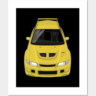 Lancer Evolution VI 1999-2001 - Yellow Posters and Art